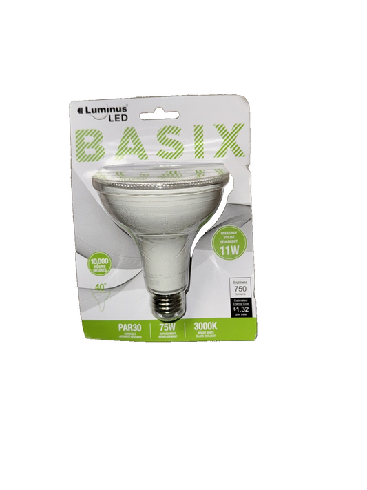 Luminus Basix PAR30 3000K | LED Bulb