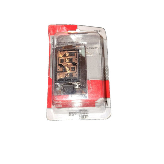 Dorman 49242 Front Driver Side Power Window Switch- Front Driver Side, 2 Button – a small red and black light switch