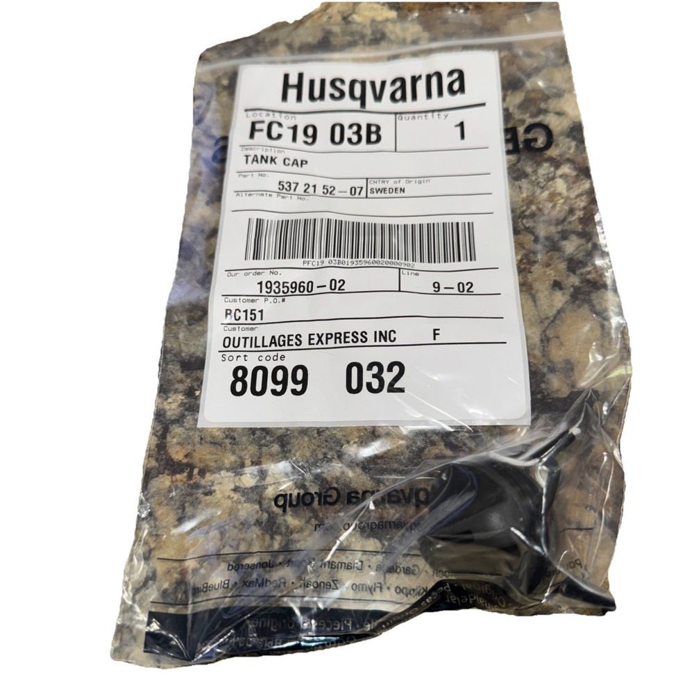 Genuine Husqvarna 5372152-07 Tank Cap Fits 334T 338XPT 345 353 365 372XP 1 Pack – a bag of dried dried dried dried dried dried dried dried…