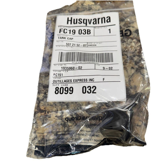 Genuine Husqvarna 5372152-07 Tank Cap Fits 334T 338XPT 345 353 365 372XP 1 Pack – a bag of dried dried dried dried dried dried dried dried…