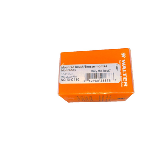 Walter 13C110 1-3/8" MOUNTED WHEEL BRUSH