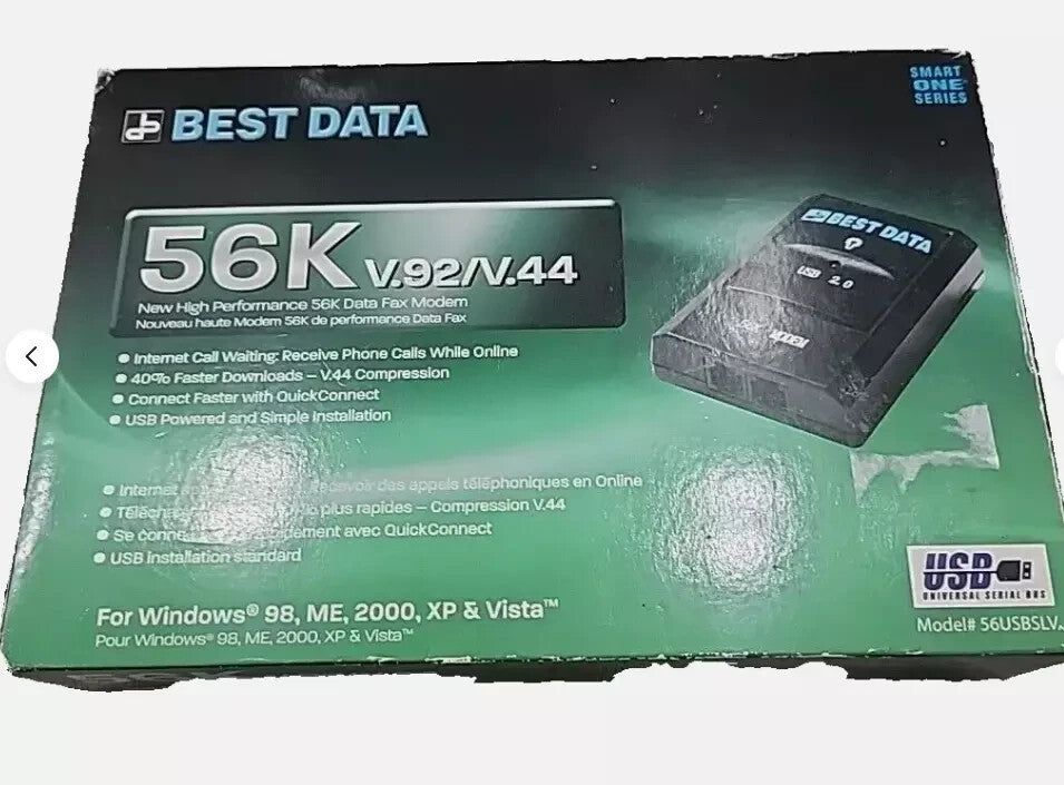 Best Data 56K Dial-Up USB Modem 56US – best value 5k9v4 4 - port hard disk drive