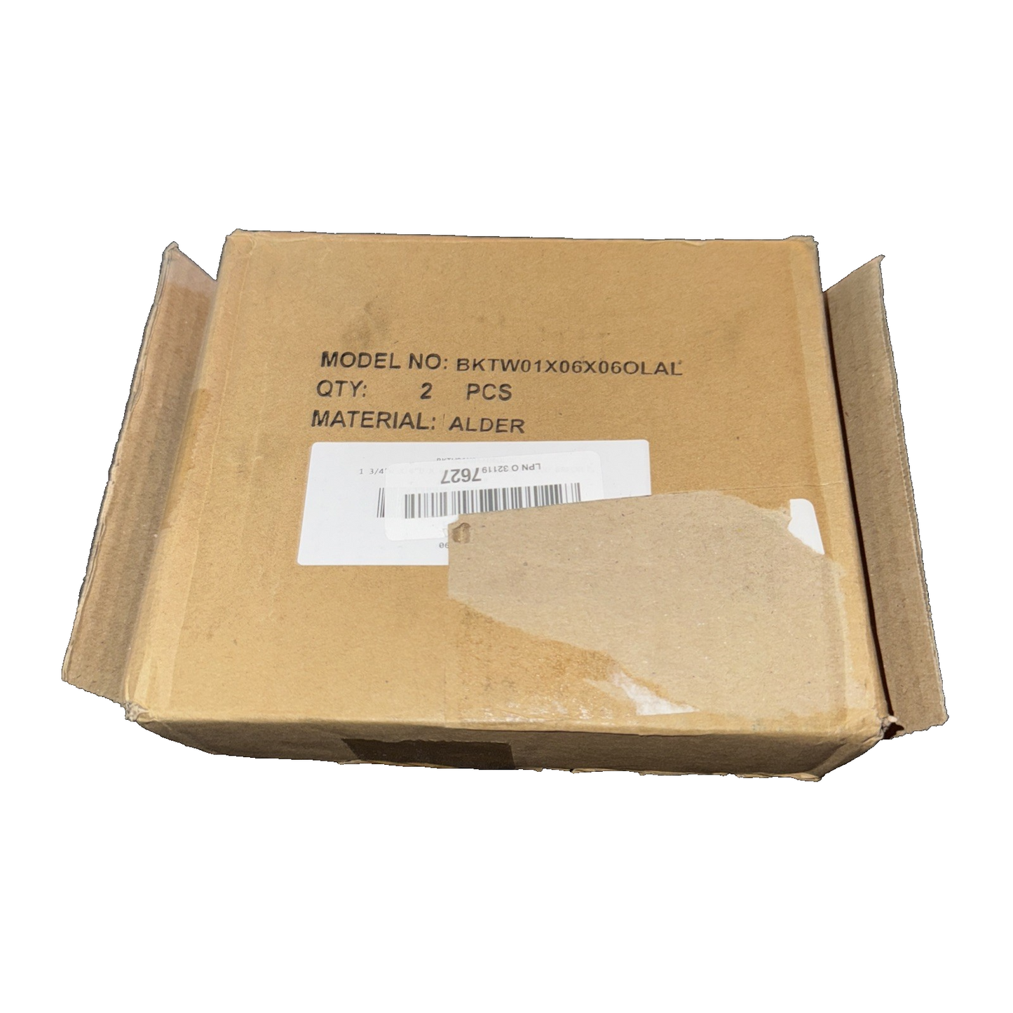 Ekena Millwork BKTW01X06X06OLAL 1 3/4" W X 6" D X 6" H Small Olympic Bracket