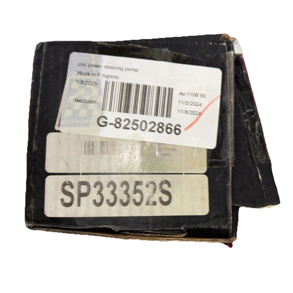SP33352 - High Flow CBR Power Steering Pump, PSC – a pair of old car parts