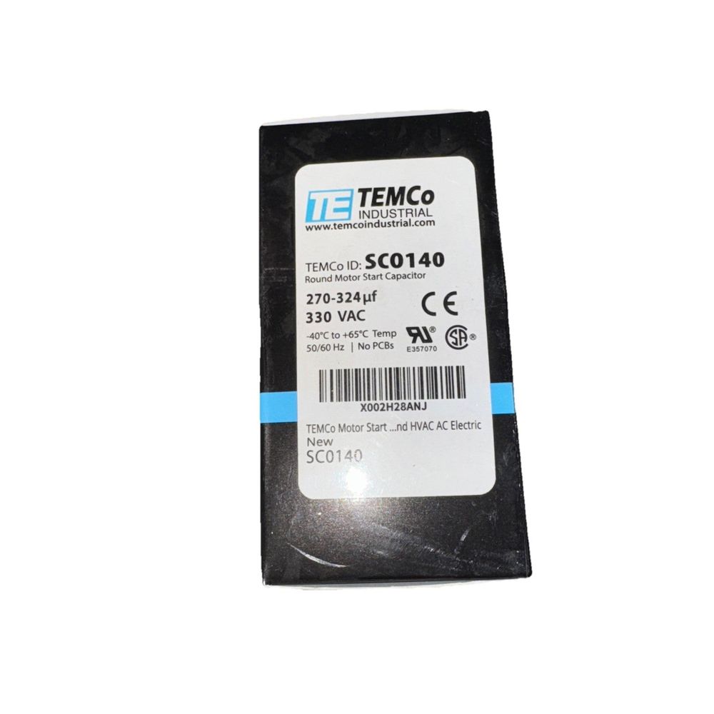 EMCo Motor Start Capacitor SC0104 - 135-162 mfd 330 SC0140, Temco – teco tm - sd - sd - sd - sd - sd - sd - sd -