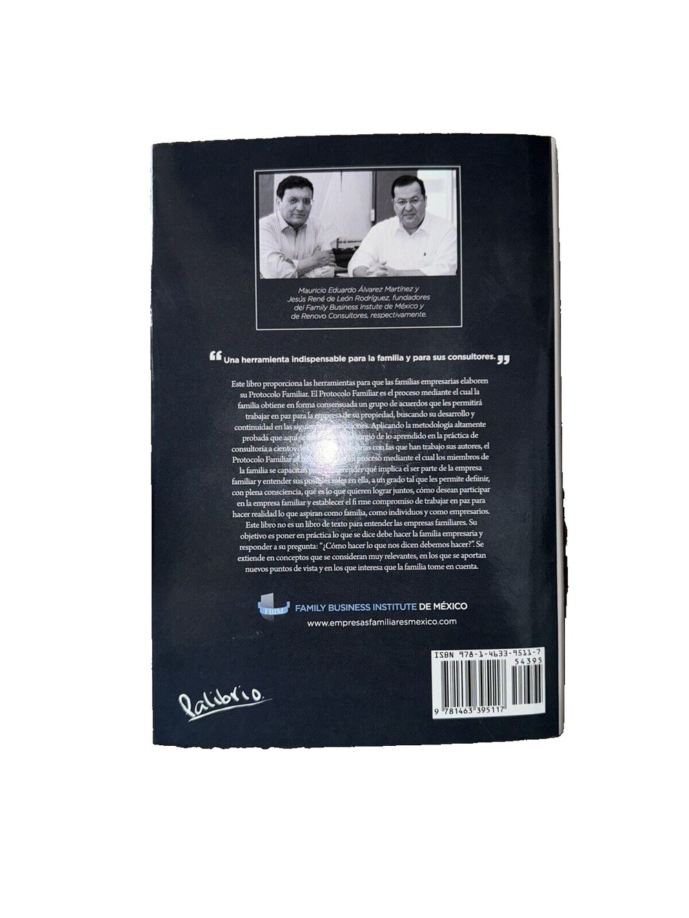 El Protocolo Familiar gua prctica para su elaboracin en 7 sesiones: La forma ms, DaveyDooDeals – the book cover for the book, with a photo…