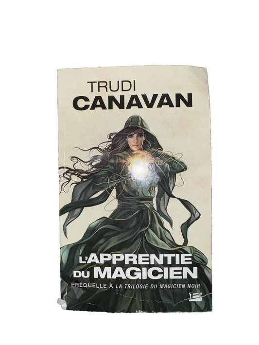 APPRENTIE DU MAGICIEN (L') : PRQUELLE LA TRILOGIE DU MAGICIEN NOIR, DaveyDooDeals – the cover of the book larene de magn
