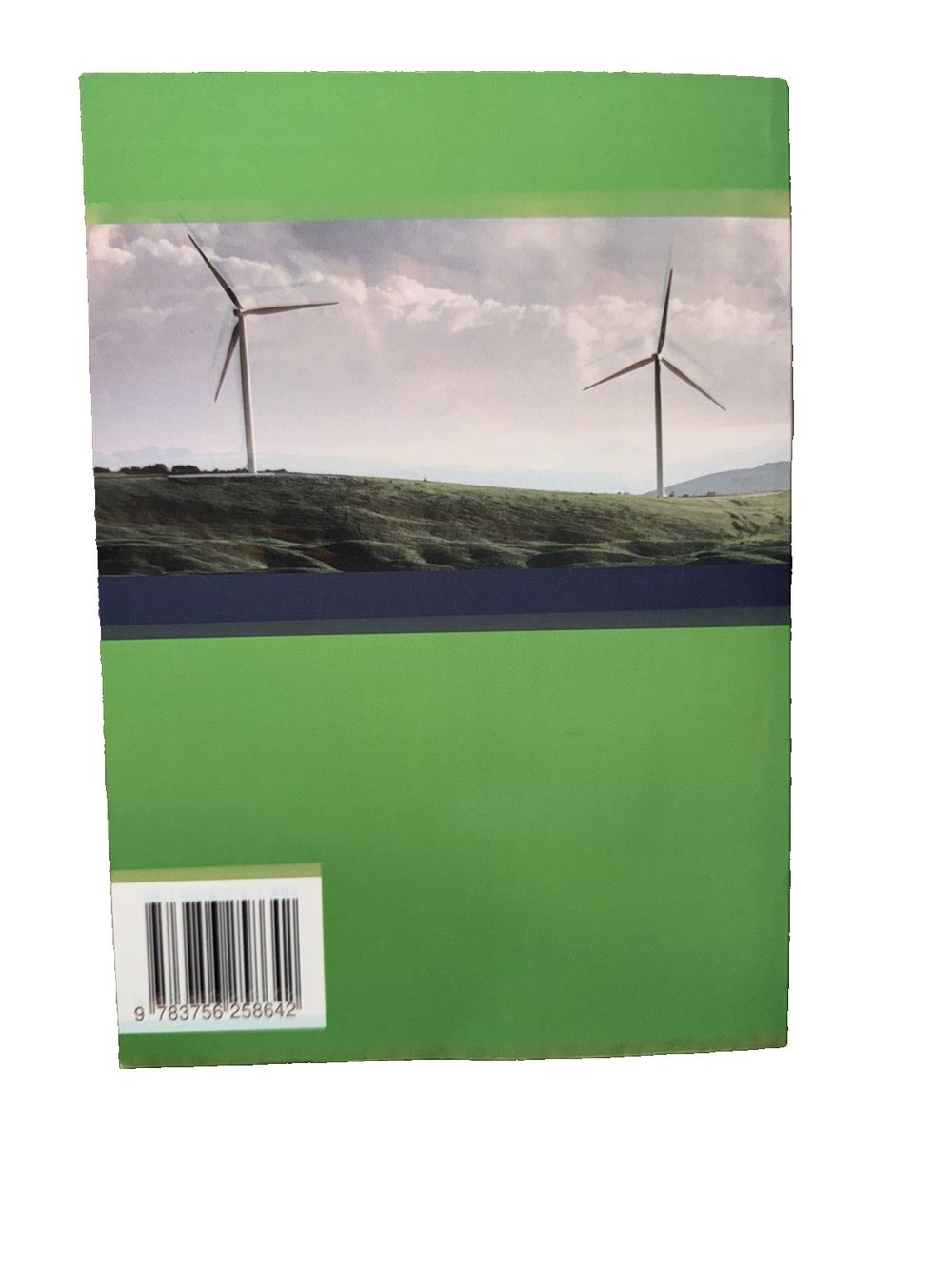 Kommentar zum Tarifvertrag fr Versorgungsbetriebe: Ein Praxiskommentar zum Tarif, DaveyDooDeals – a green book with a picture of a wind tur…