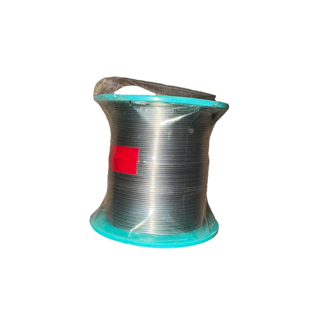 Soldering wire SB6NX-72M Eco Plus – a coil coil with a red label on it