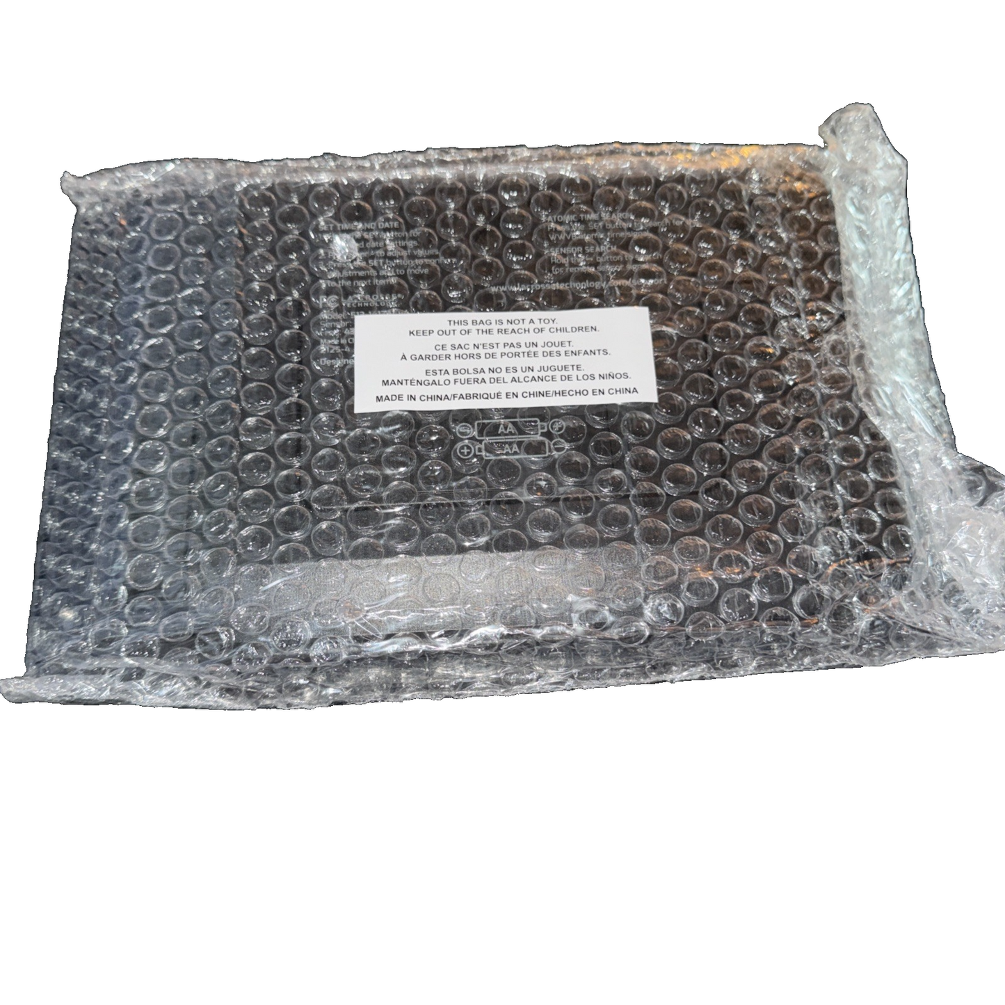 La Crosse Technology 513-1417AL-INT Atomic Clock W Outdoor Temp