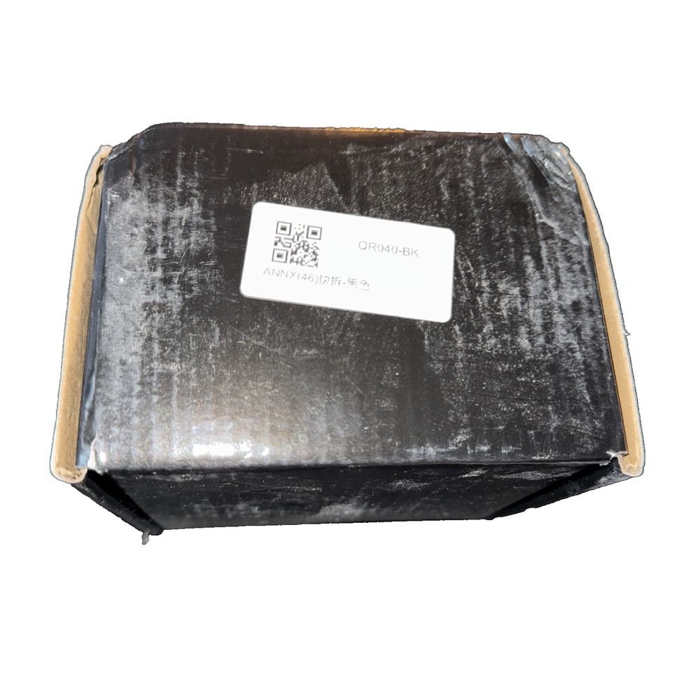 Wheel Base + Quick Release 70mm For Simagic Moza Racing Simulator Steering Black, ANX – a black plastic bag with a label on it
