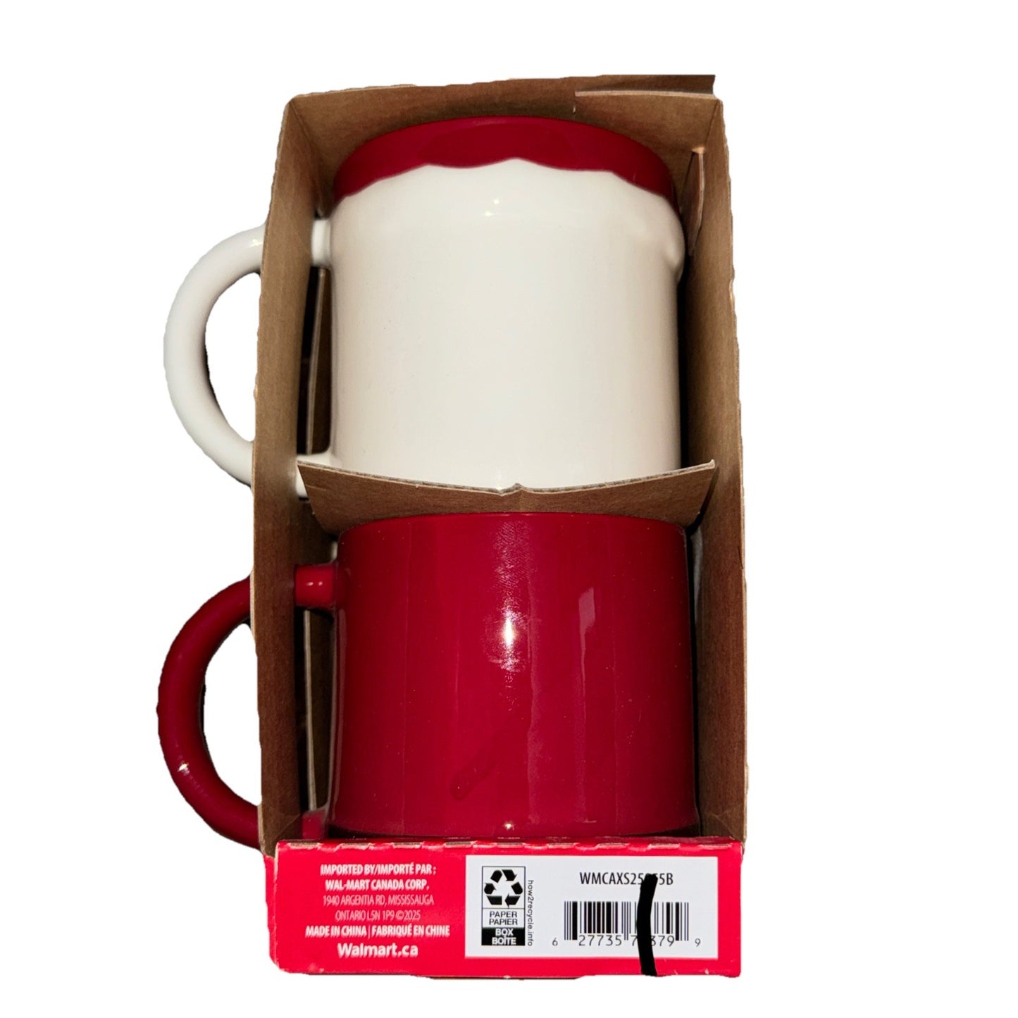 Stackable Santa Stacking Mug Set