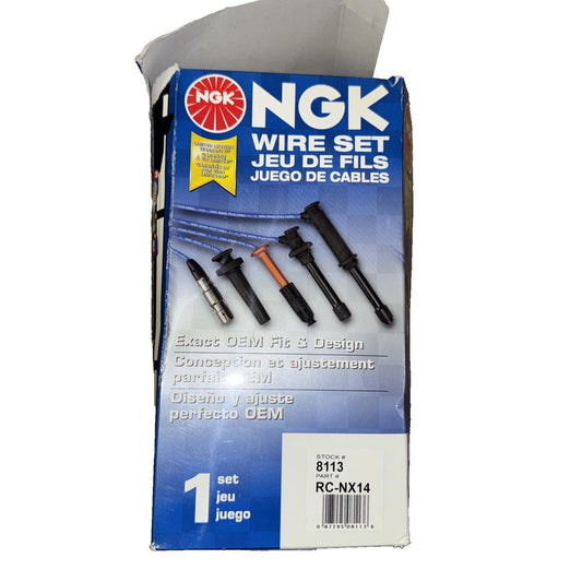 NGK 8113 RC-NX14 Premium Spark Plug Wire Set – ngk wire set j05 - 1