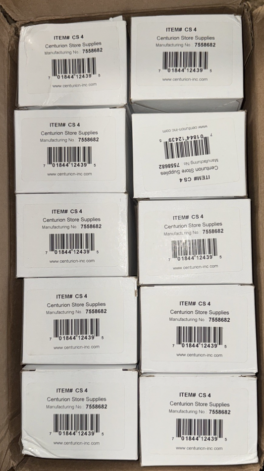 Centurion Direct Thermal Labels 300/Roll 3M Labels 2.3125 x 3.9688 10 Pack