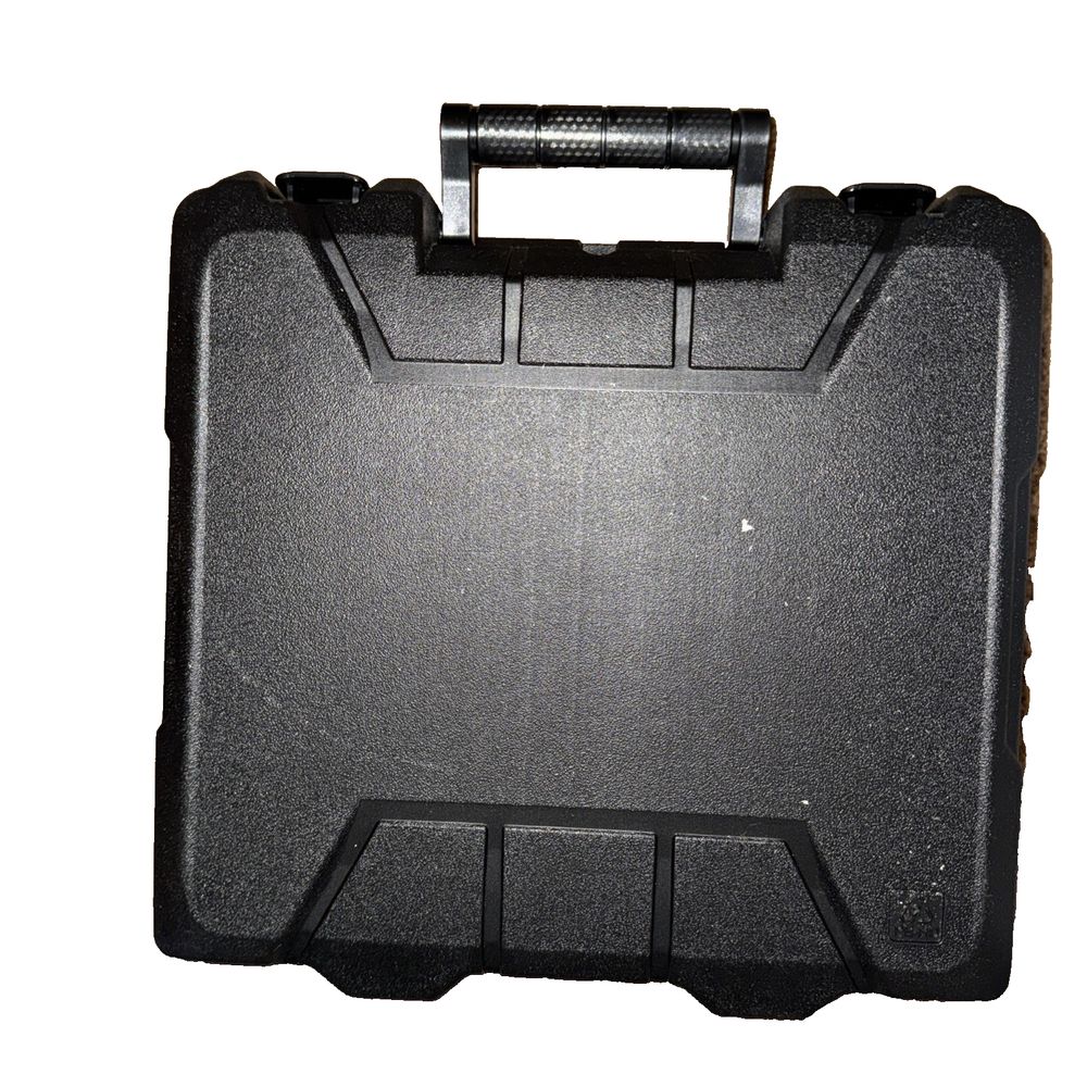 Einhell E-Box S35 Hard tool Case 14 Inches – a black case with a handle and handle