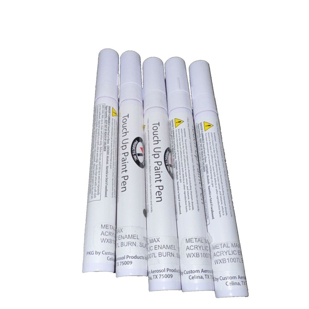 Metal Max Touch Up Paint Pen Acrylic Enamel Burn Slate 5 Pack, Custom Aerosol Products Inc – 3 pack of white ac - 1 ac - 1 ac - 1 ac - 1 ac…