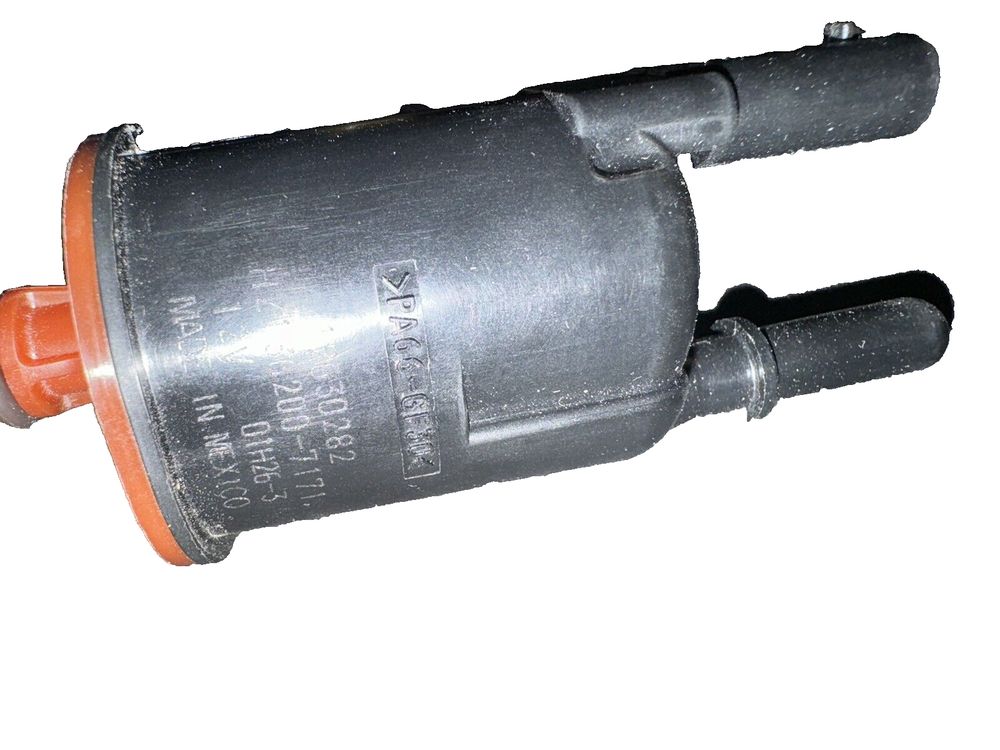 GM Original Equipment 12630282 Vapor Canister Vent Valve, N/A – a black and orange plastic water pump