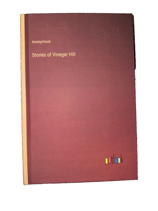 Stories of Vinegar Hill, DaveyDooDeals – a book with a red cover and a yellow border