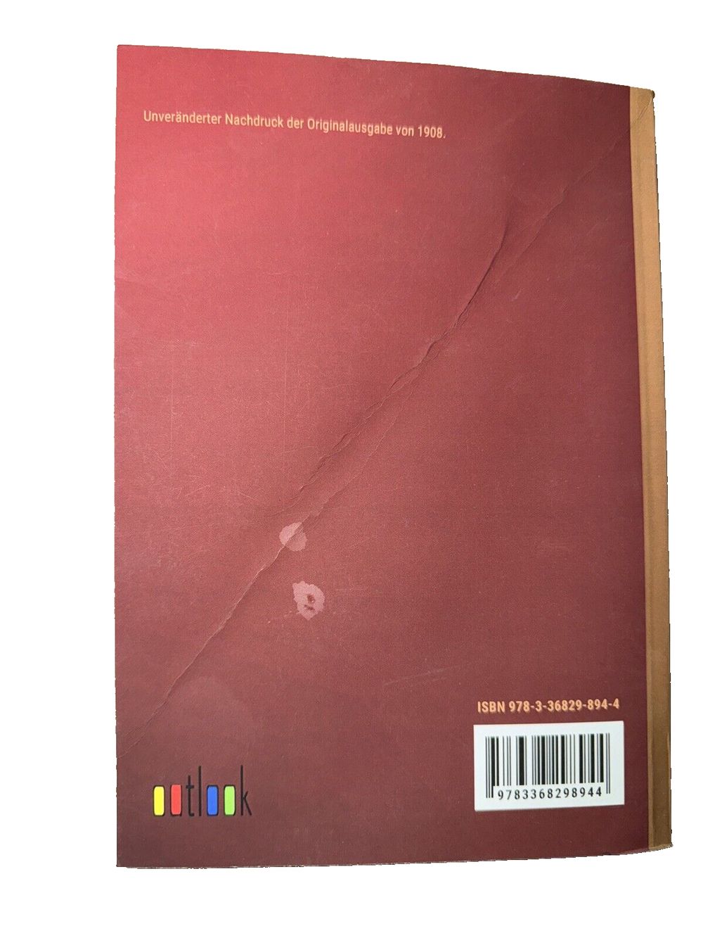 Lehrbuch der Institutionen des Rmischen Rechtes, DaveyDooDeals – the book cover of the book, with a red cover and a brown cover