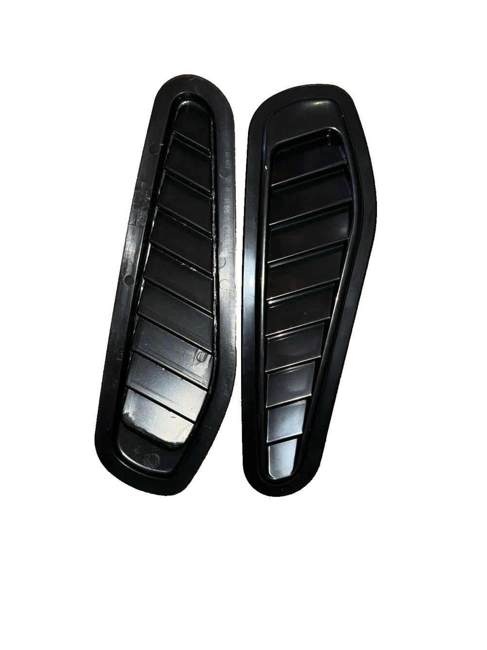 Maso Car Fender Vent Hood, Auto Air Flow Intake Scoop Turbo Bonnet Vent Cover – pair of black plastic door handles