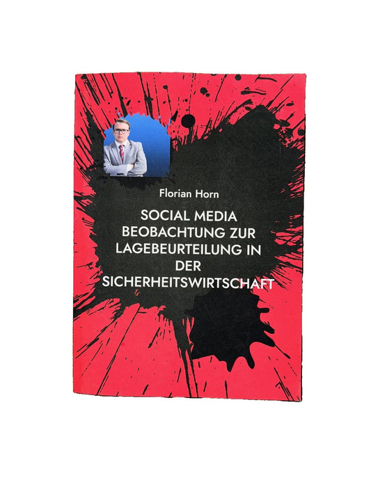 Social Media Beobachtung zur Lagebeurteilung in der Sicherheitswirtschaft: Mehrw, DaveyDooDeals – a book with a picture of a man in a suit