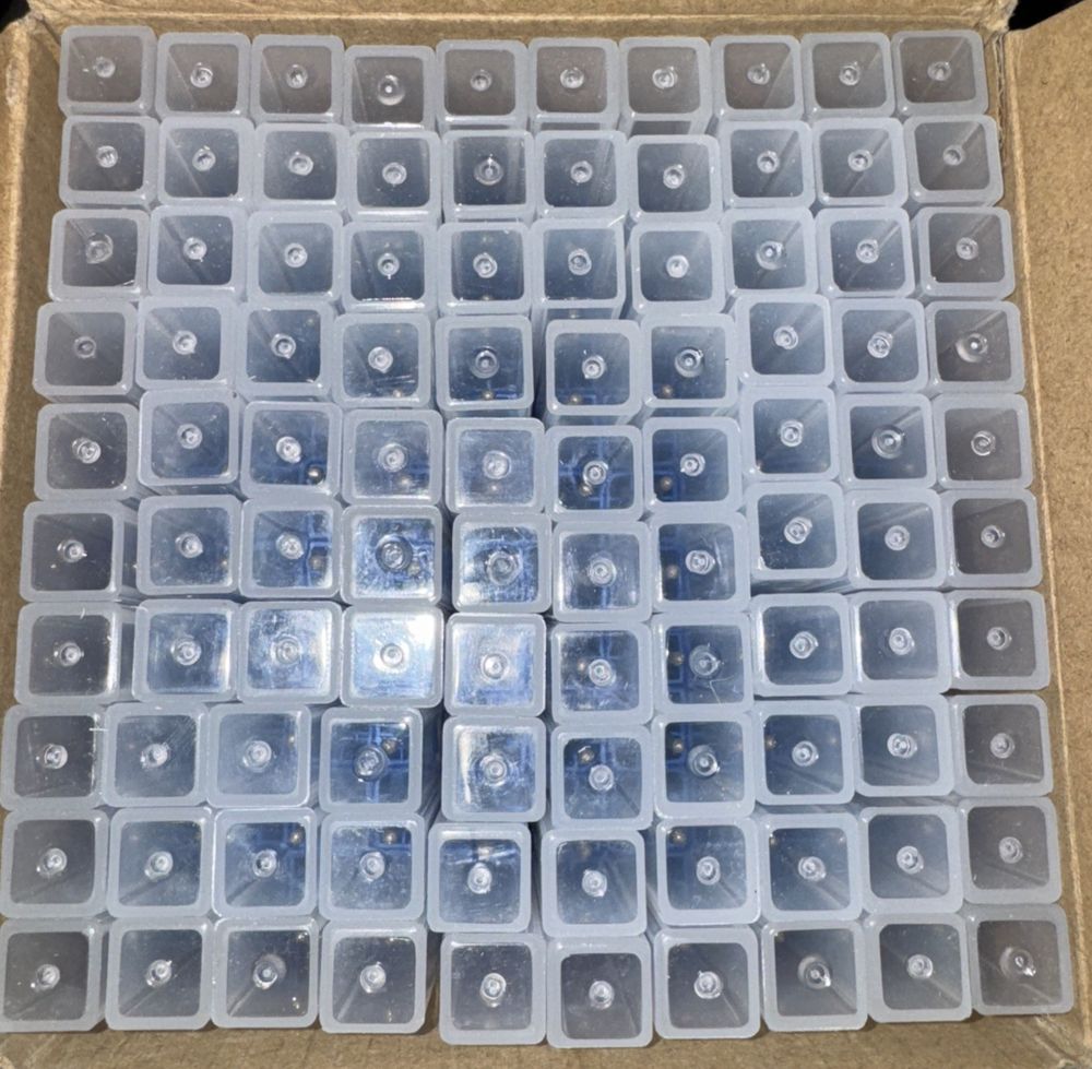 Nail Polish Drill Bit 100 Pack #2, Unbranded – a box of plastic parts