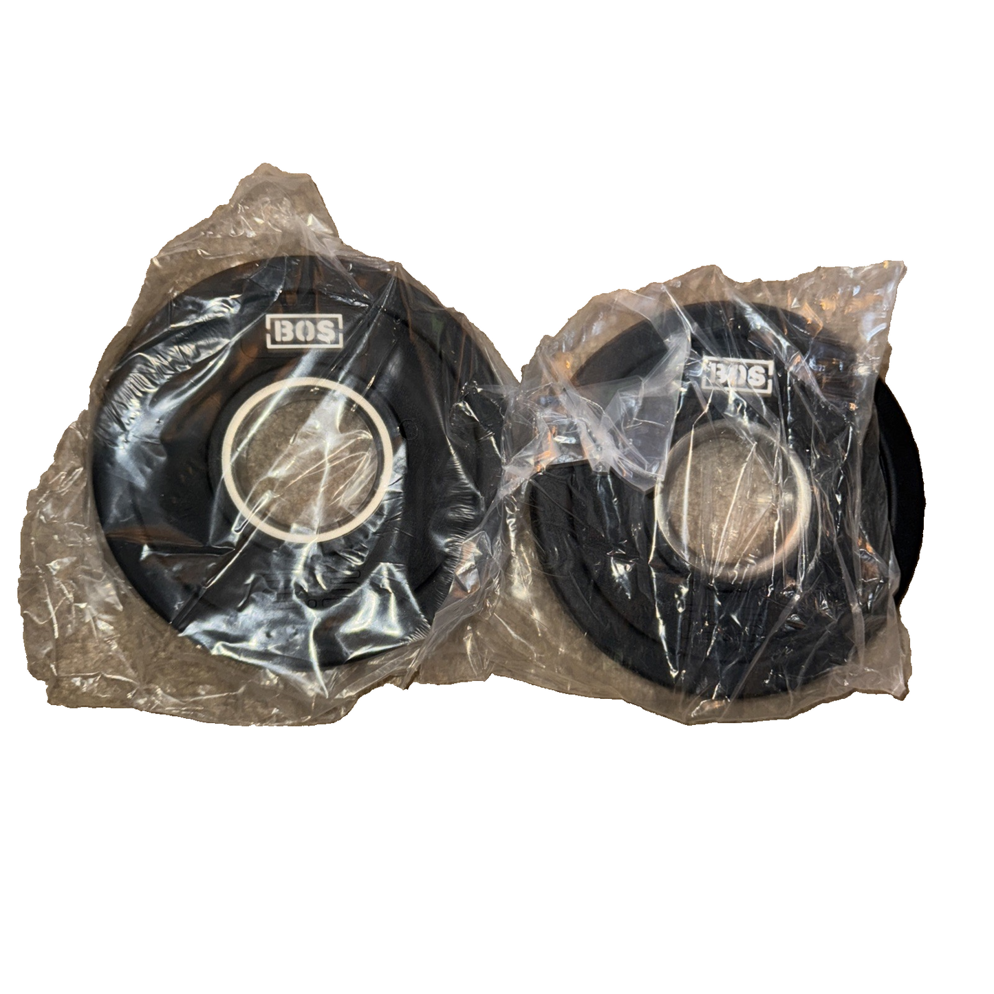 RBR-P2 2.5Lbs Rubber Coated Iron Weight Plates 2 Pack