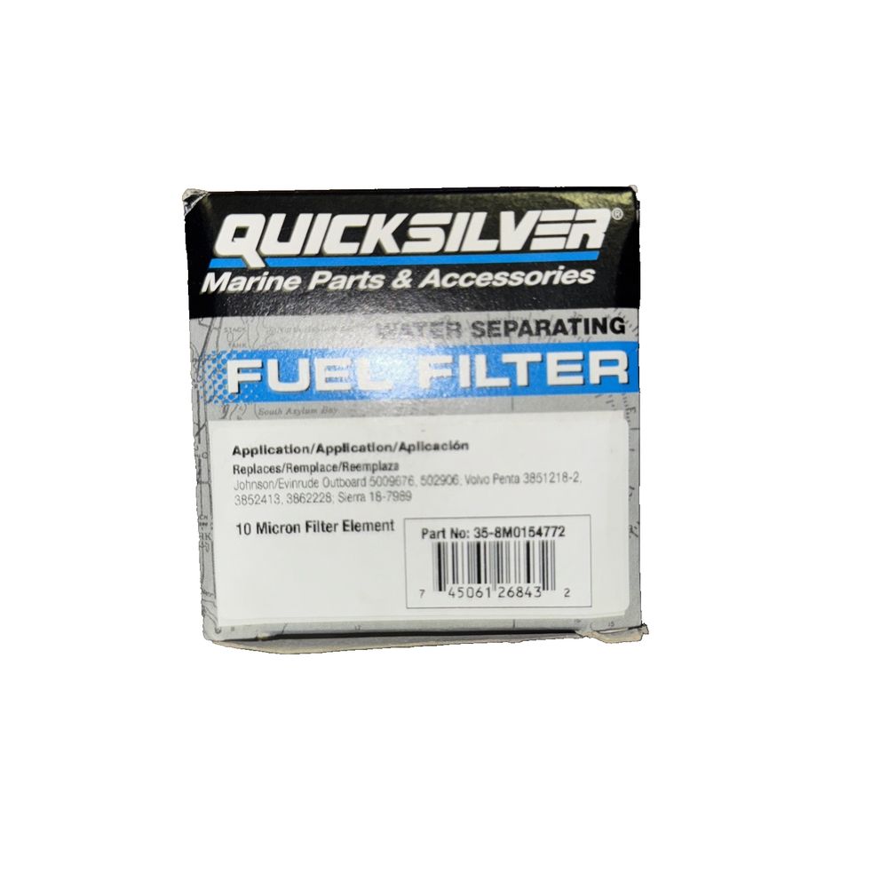 Quicksilver 8M0154772 Water Separating Fuel Filter – quicksilver fuel filter for therm