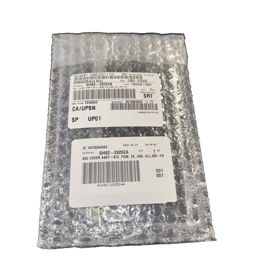 Samsung OEM GH82-29252A Galaxy Z Fold 4 Back Glass Phantom Black