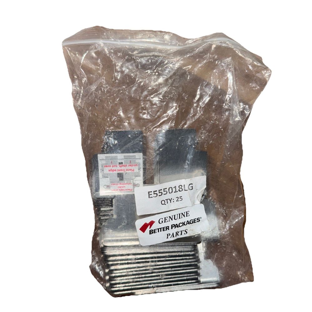 E555018LG Upper Tape Guide 25 Pack, Unbranded – a bag of brown plastic bags with a white label