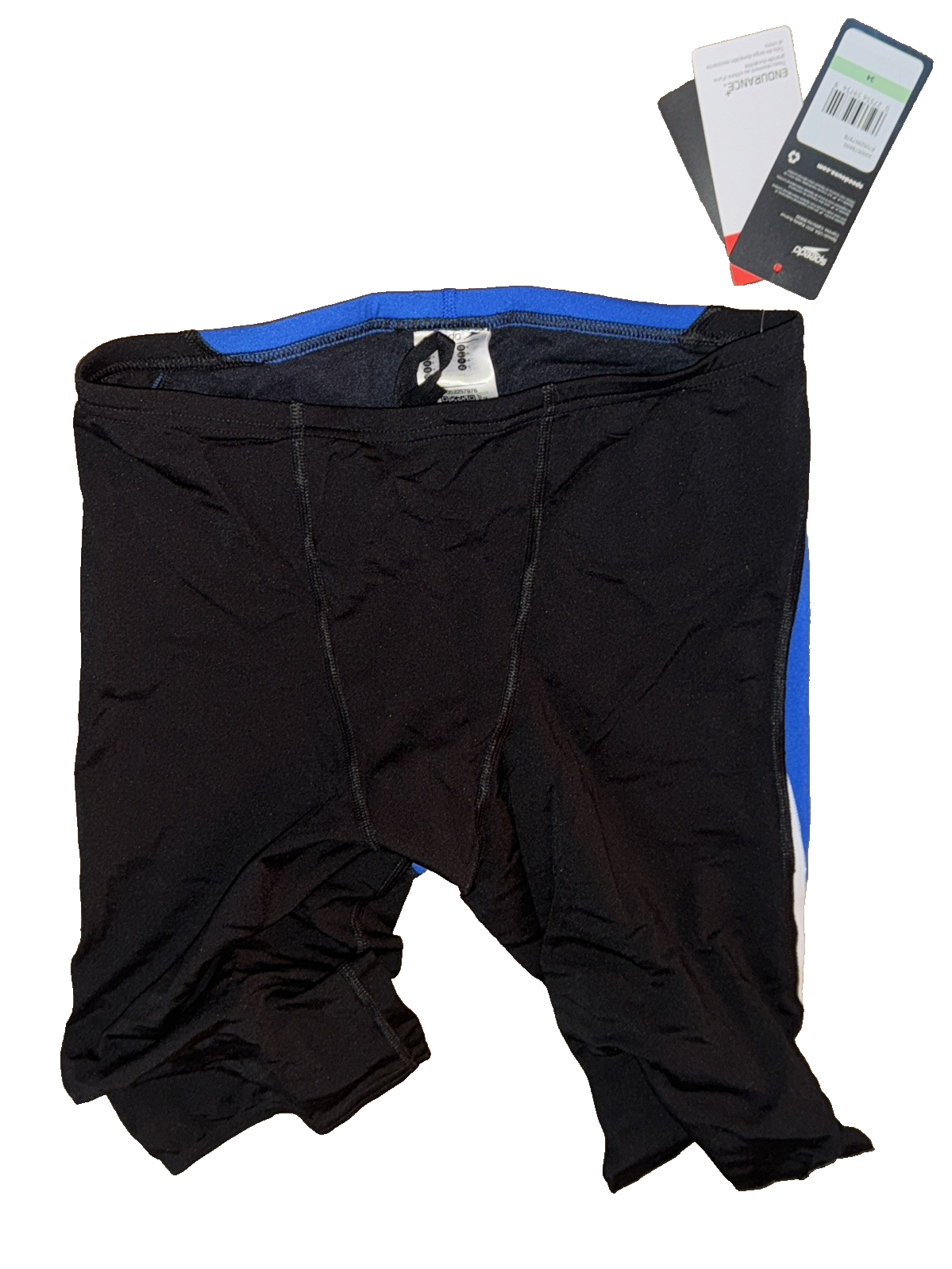 Speedo Medium Edge Splice Jammer 976 Team Black/Blue