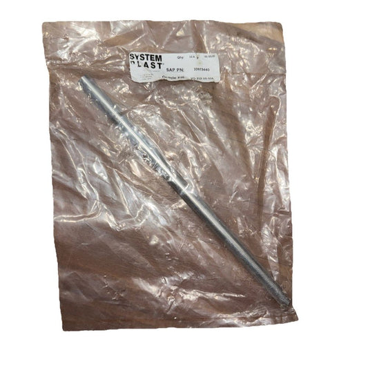 System Plast Adjusting Rod; Length: 10-in, for Rod Diameter: 1/2-in Thread: 5/16, DaveyDooDeals – a plastic bag with a metal handle