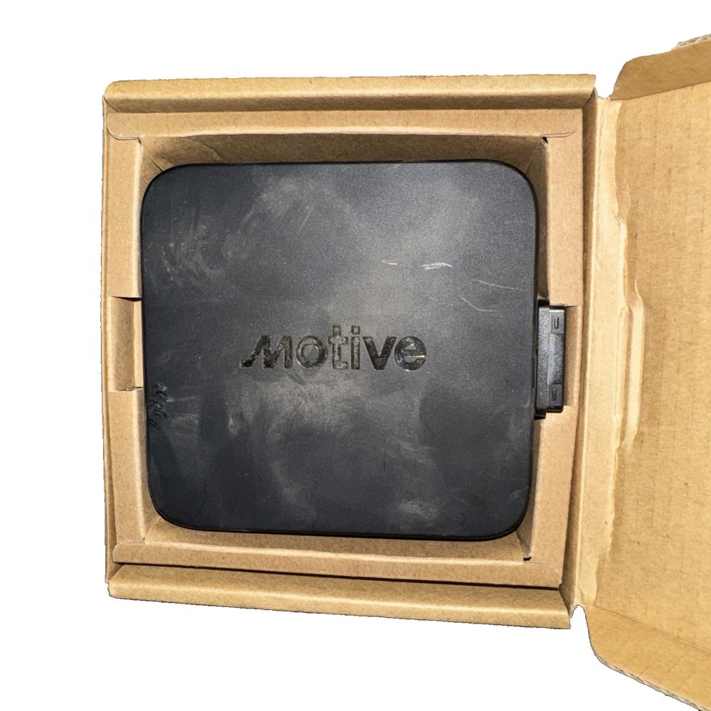 Motive Vehicle Gateway For Fleet Management System LBB-3.6CA – a black box with a black object inside