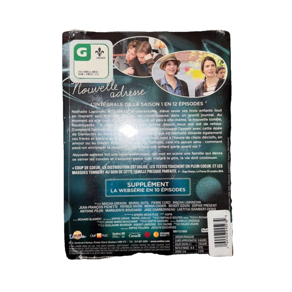 NOUVELLE ADRESSE / SAISON 1, DaveyDooDeals – the back of a bag of green tea