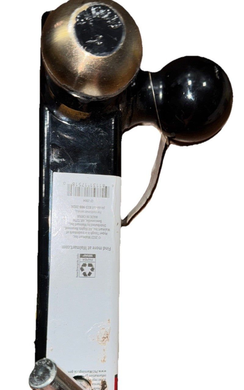 Hyper Tough Trailer Hitch Steel Tri-Ball Mount, Class III/IV Towing, Black, Auto – a black and gold door handle