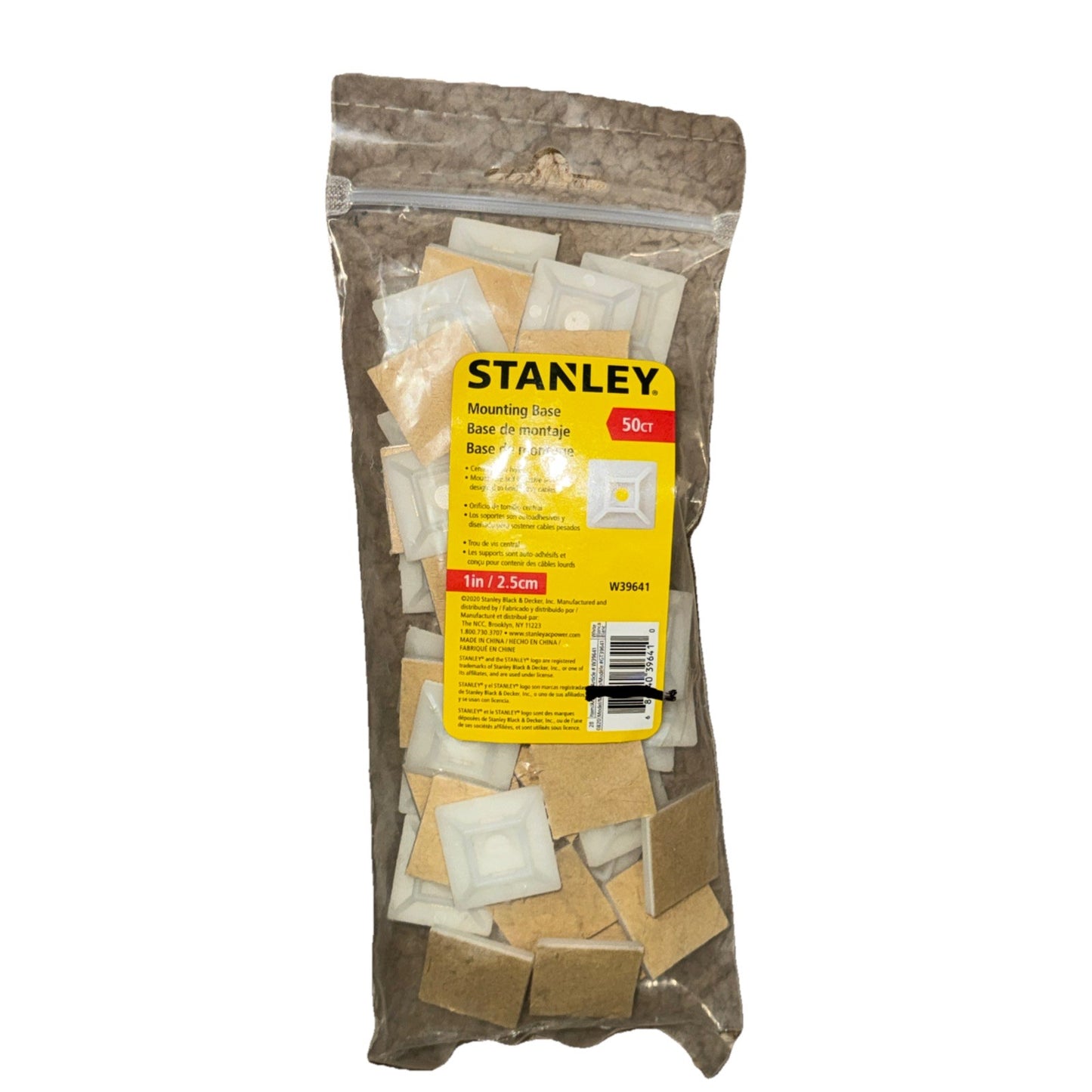Stanley Mounting Base 50 Pack