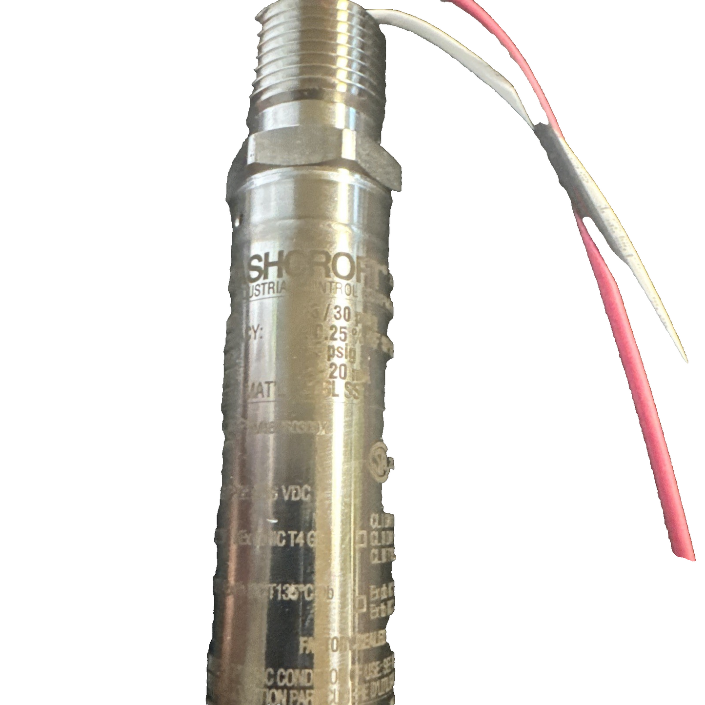 Ashcroft E2F Explosion-Proof Pressure Transducer E2FB3CM0442CFX