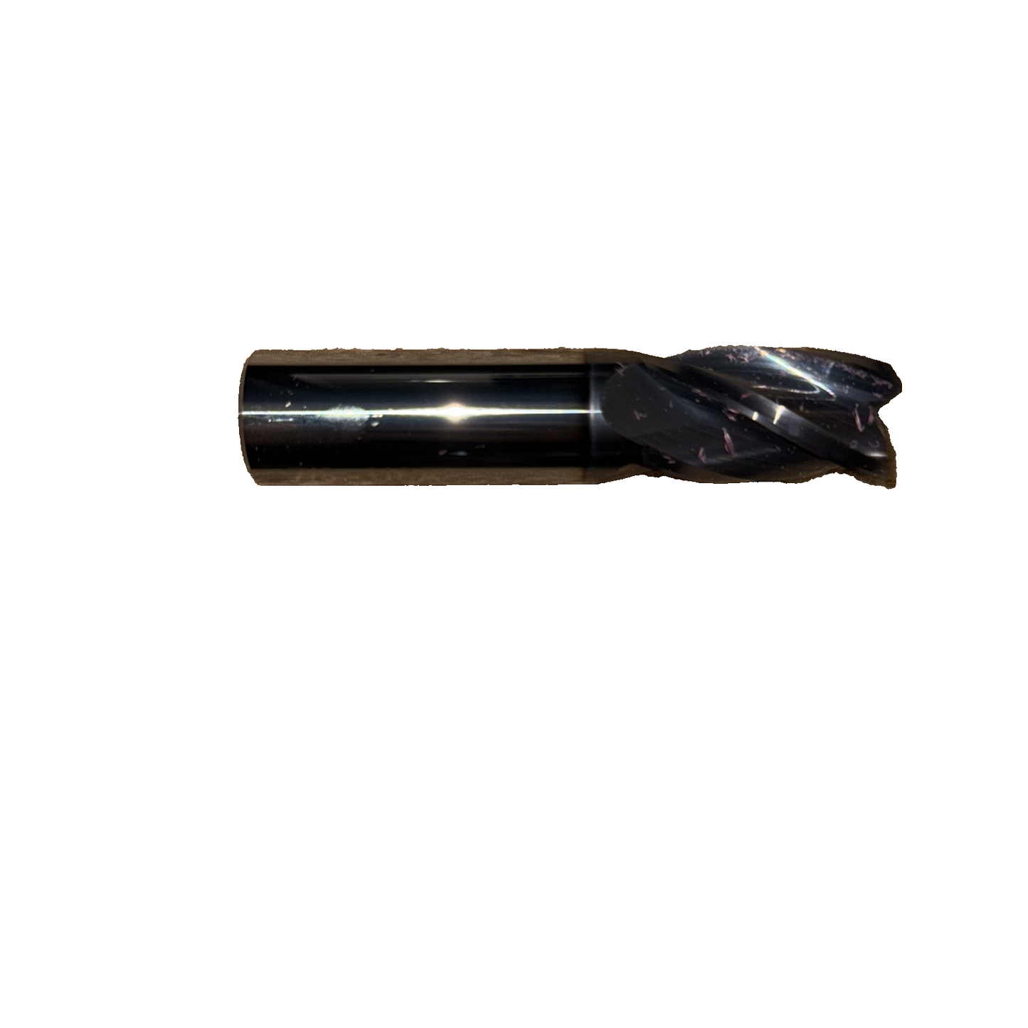 TitanUSA 7/8" Square End Mill Carbide 4 Flute 30° Helix Standard Length AlTiN\