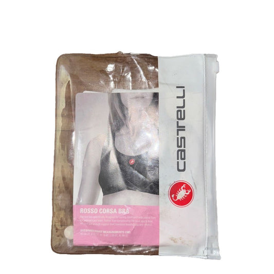 Castelli Rosso Corsa Bra Women - white 001 XS – a package of a dog in a plastic bag