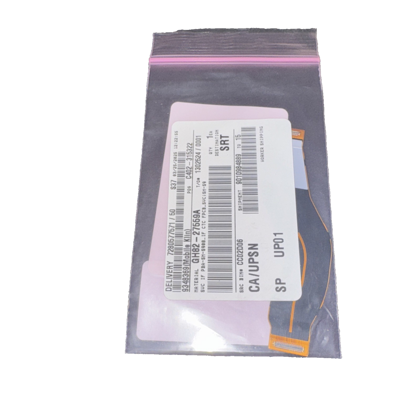 Samsung GH82-27559A Flex Cable For Galaxy S22 Ultra
