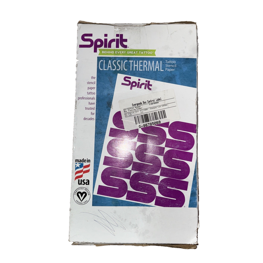 Spirit Classic Thermal Tattoo Transfer Paper - 100 Sheets
