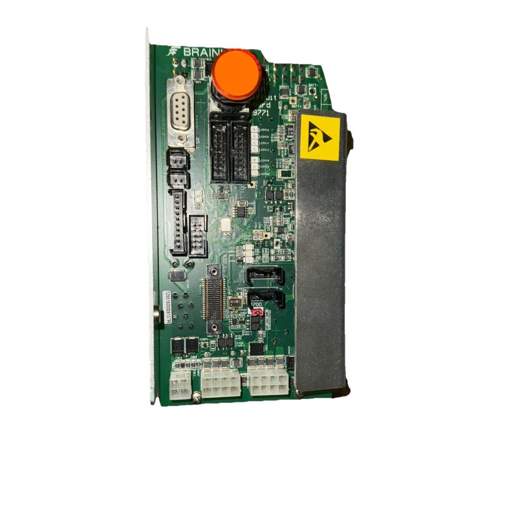 BrainLab RTM2 Main Circuit Board 49771, DaveyDooDeals – a mother board with a yellow button