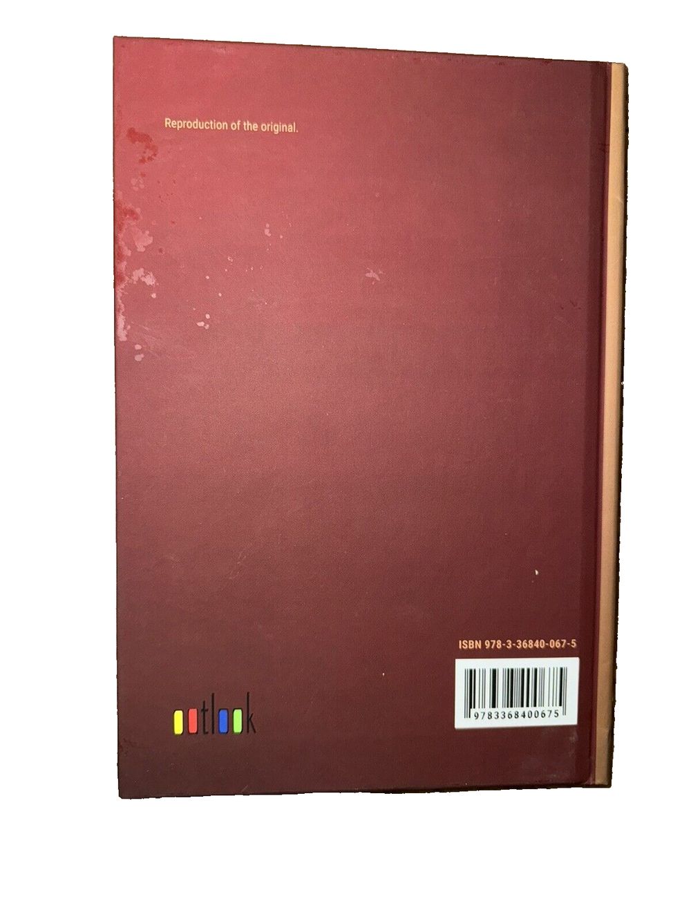 The Ancien Rgime: in large print, DaveyDooDeals – a red book with a barcode on the cover