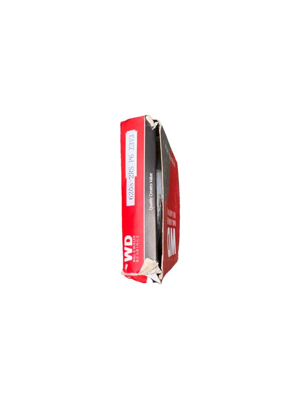 6208-2RS Ball Bearing 40x80x18mm, WD – a red box with a white background