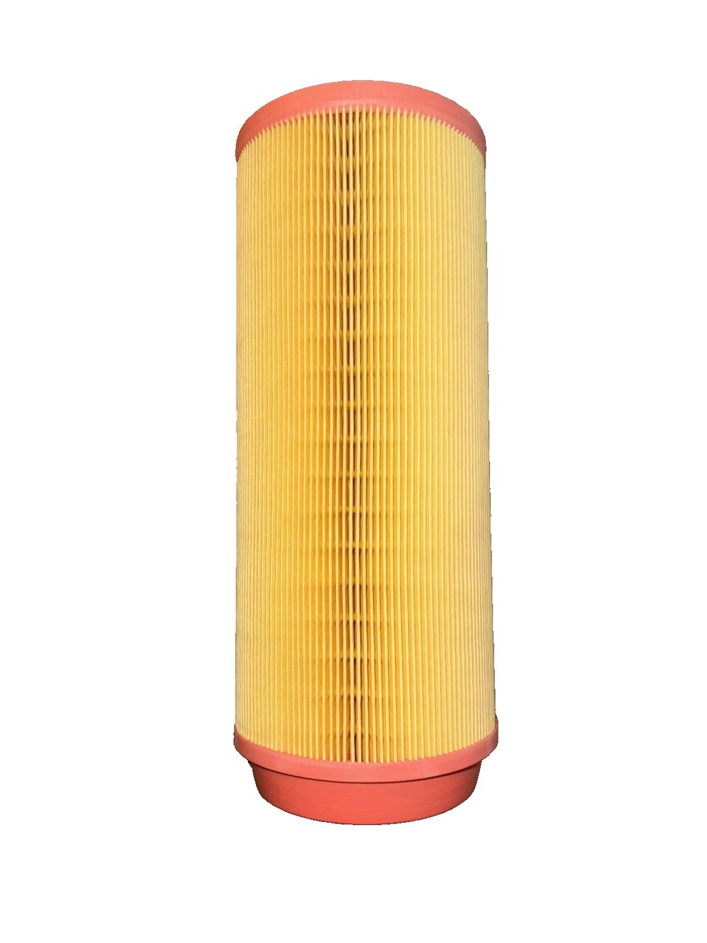 Inlet Air Filter Element HIFI FILTER SA 17104 – a yellow air filter on a white background