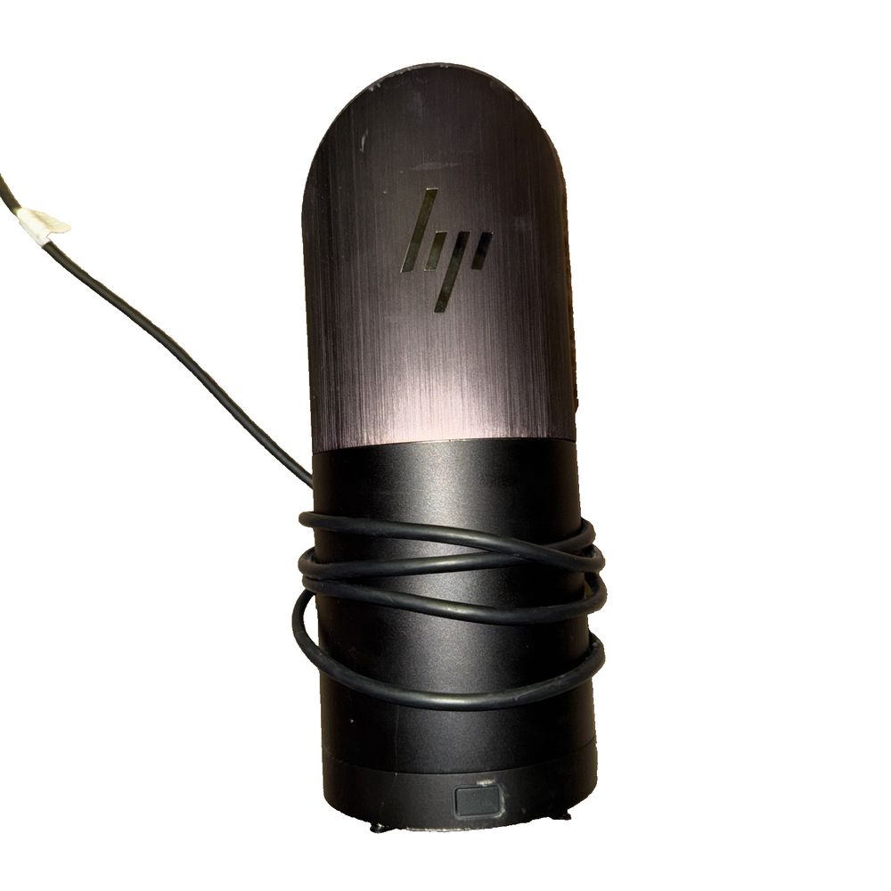 HP Engage Go Locking Dock, Black For Parts/Repair, DaveyDooDeals – a black umbrella with a cord attached to it