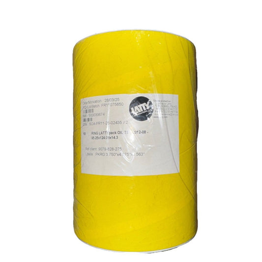 Ring Latty Pack Oil Tex 2012-9-95.25x124.08x14.3, Latty International – a roll of yellow tape