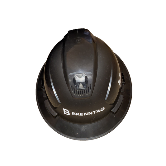 XP300 Black Full Brim Vented (BRANDED)