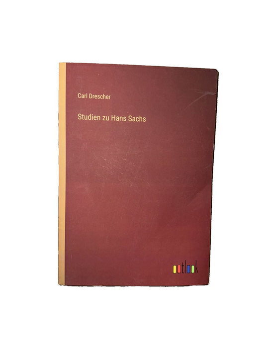 Studien zu Hans Sachs, DaveyDooDeals – a red book with gold lettering on it