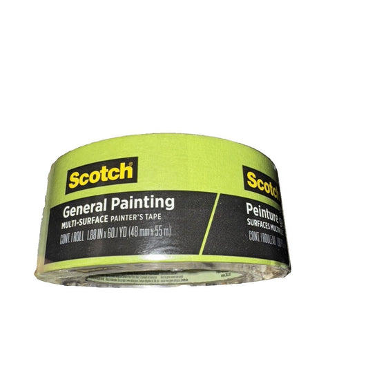 Scotch Painter’s Tape Green Masking Tape for General Painting, 48 mm - 2055 – scotch general general general general general general genera…